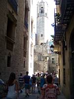 Barcelone, Barrio gotico, Palais del Real Major, Tour (05)